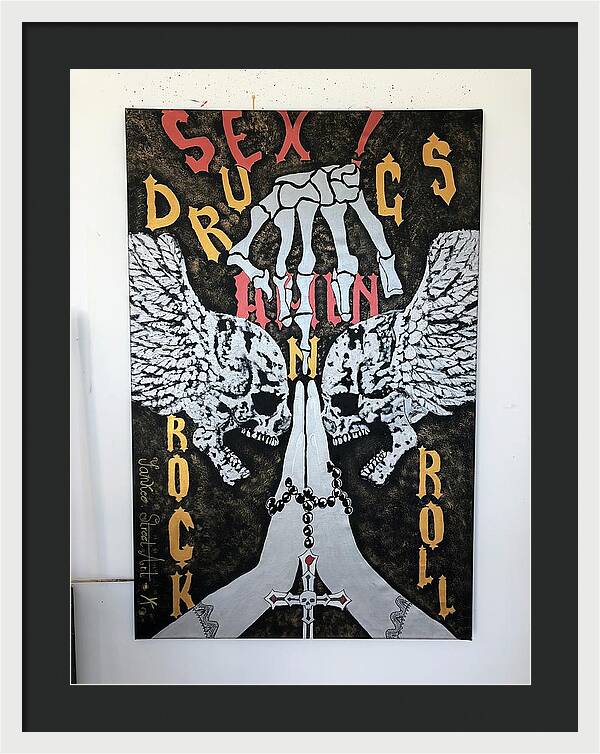 Amen - Framed Print - Ykstreetart