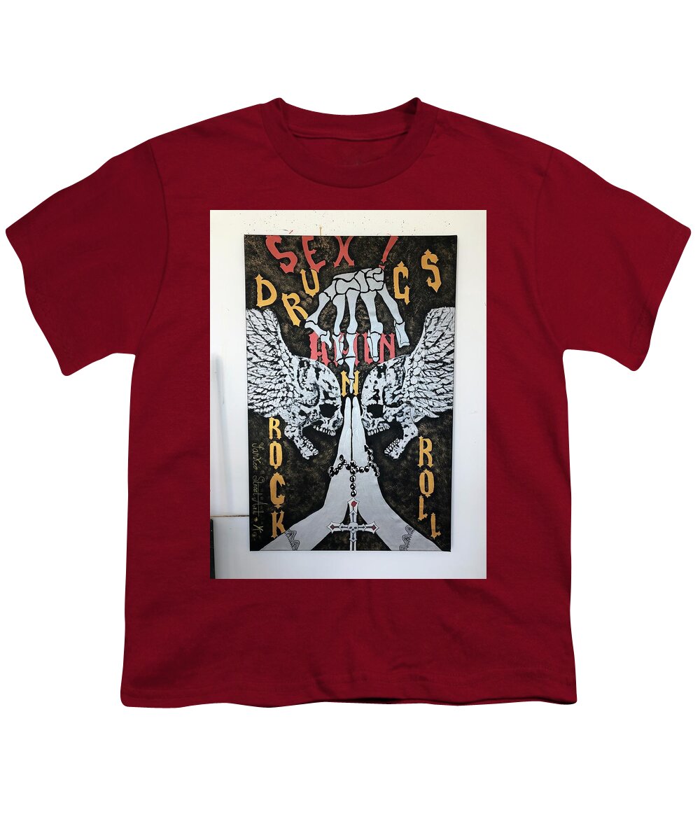 Amen - Youth T-Shirt - Ykstreetart