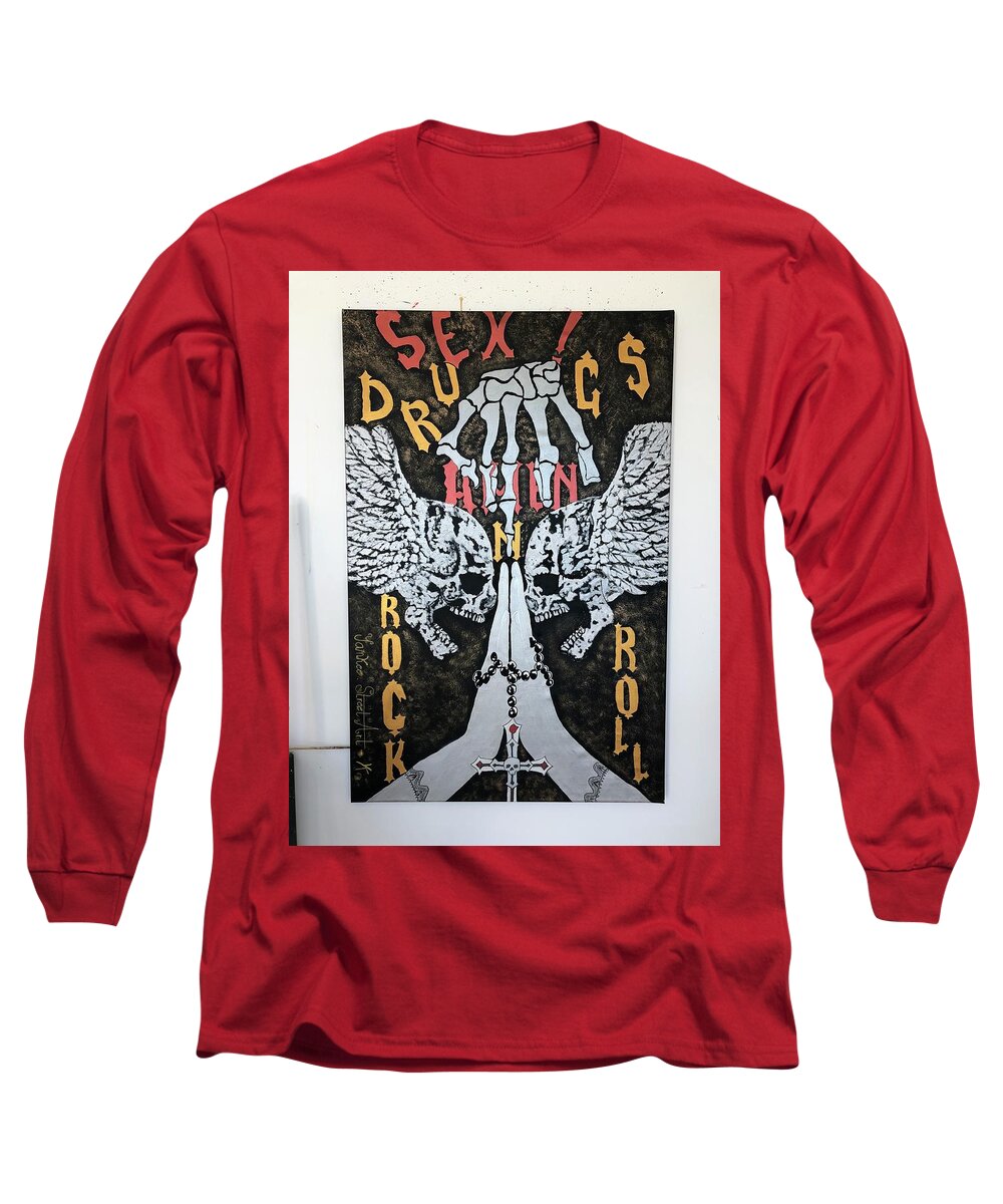 Amen - Long Sleeve T-Shirt - Ykstreetart