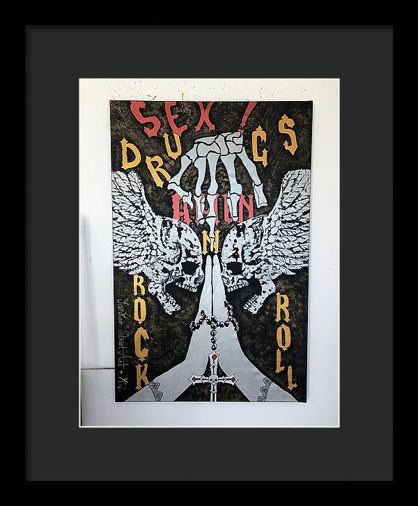 Amen - Framed Print - Ykstreetart