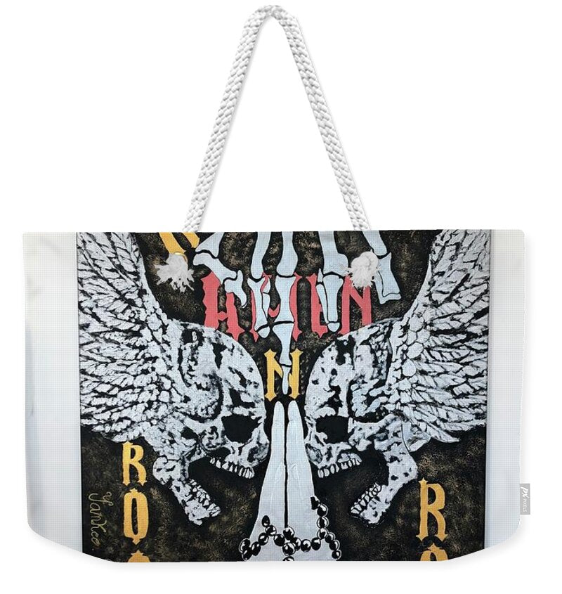 Amen - Weekender Tote Bag - Ykstreetart