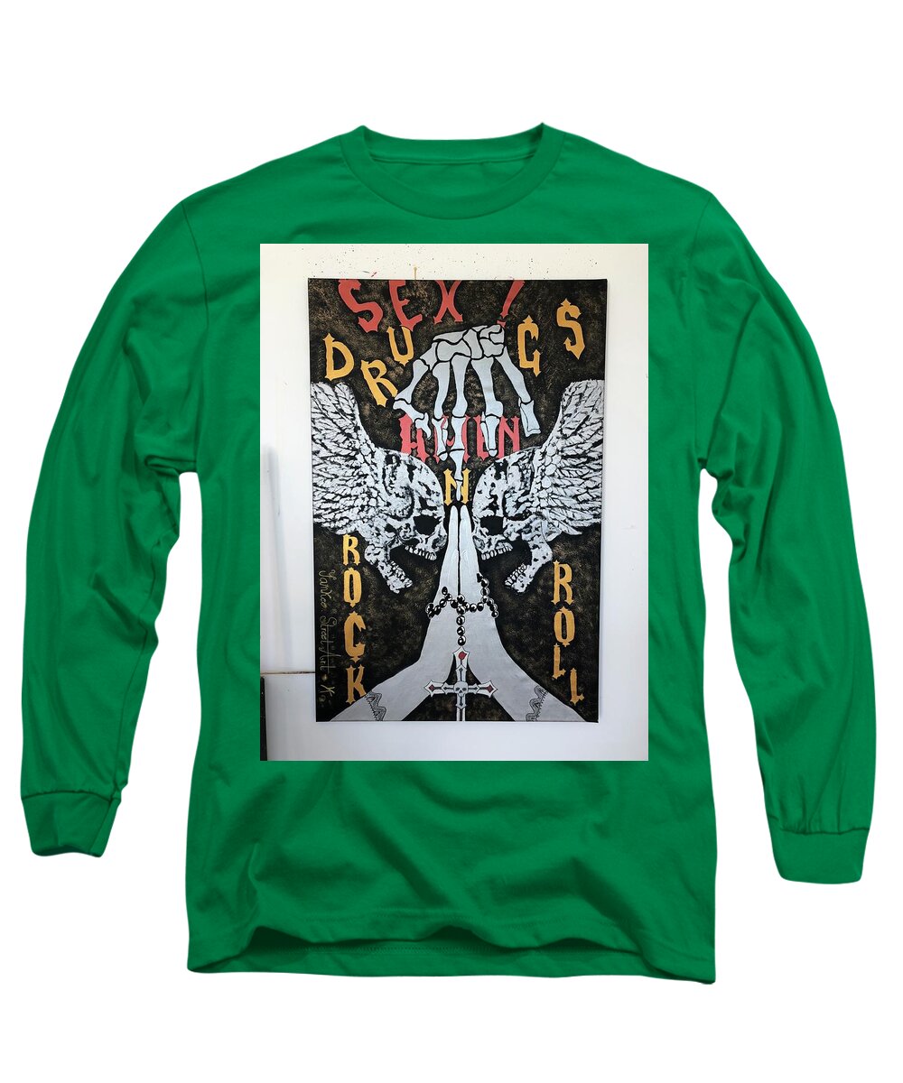 Amen - Long Sleeve T-Shirt - Ykstreetart