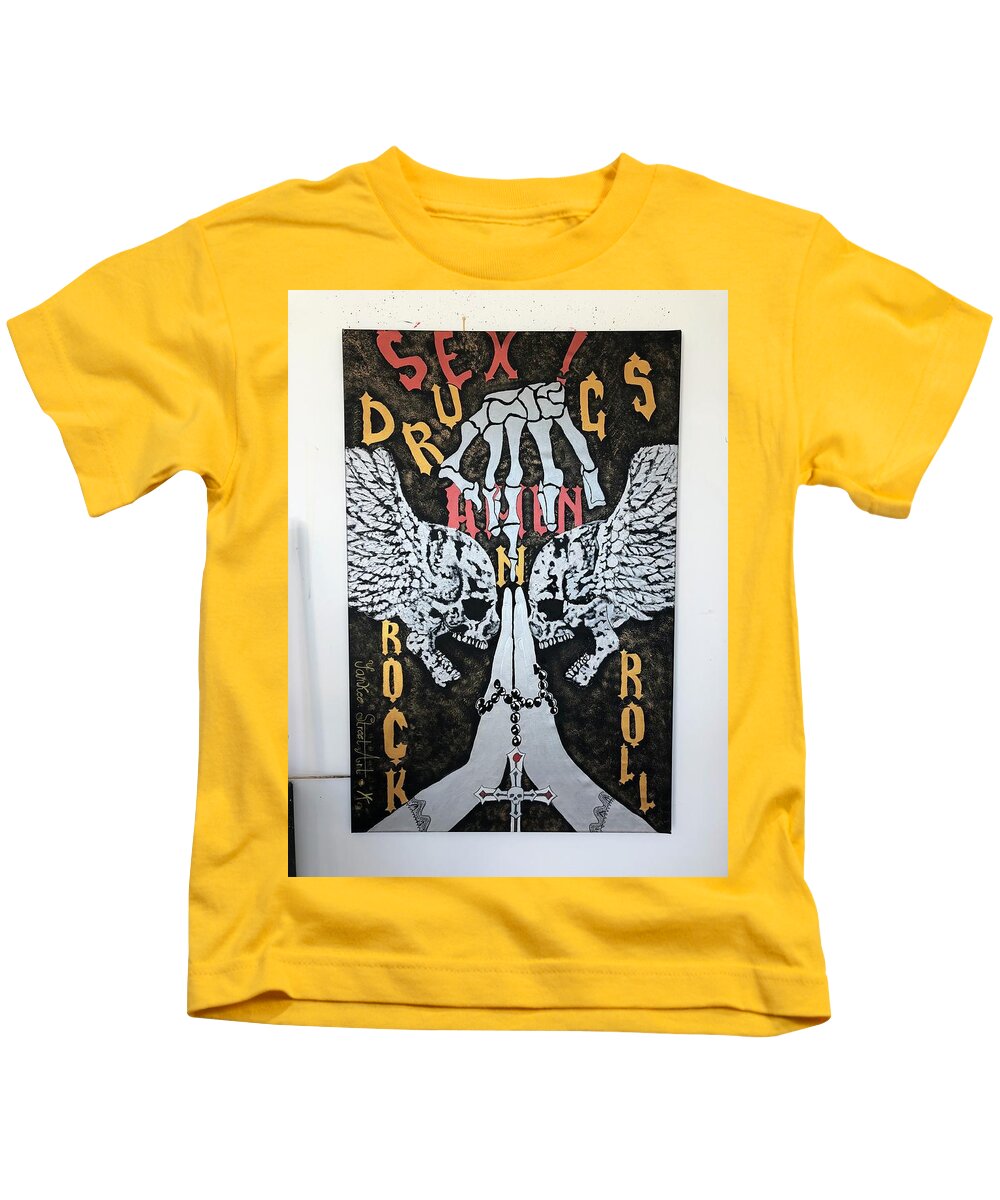 Amen - Kids T-Shirt - Ykstreetart