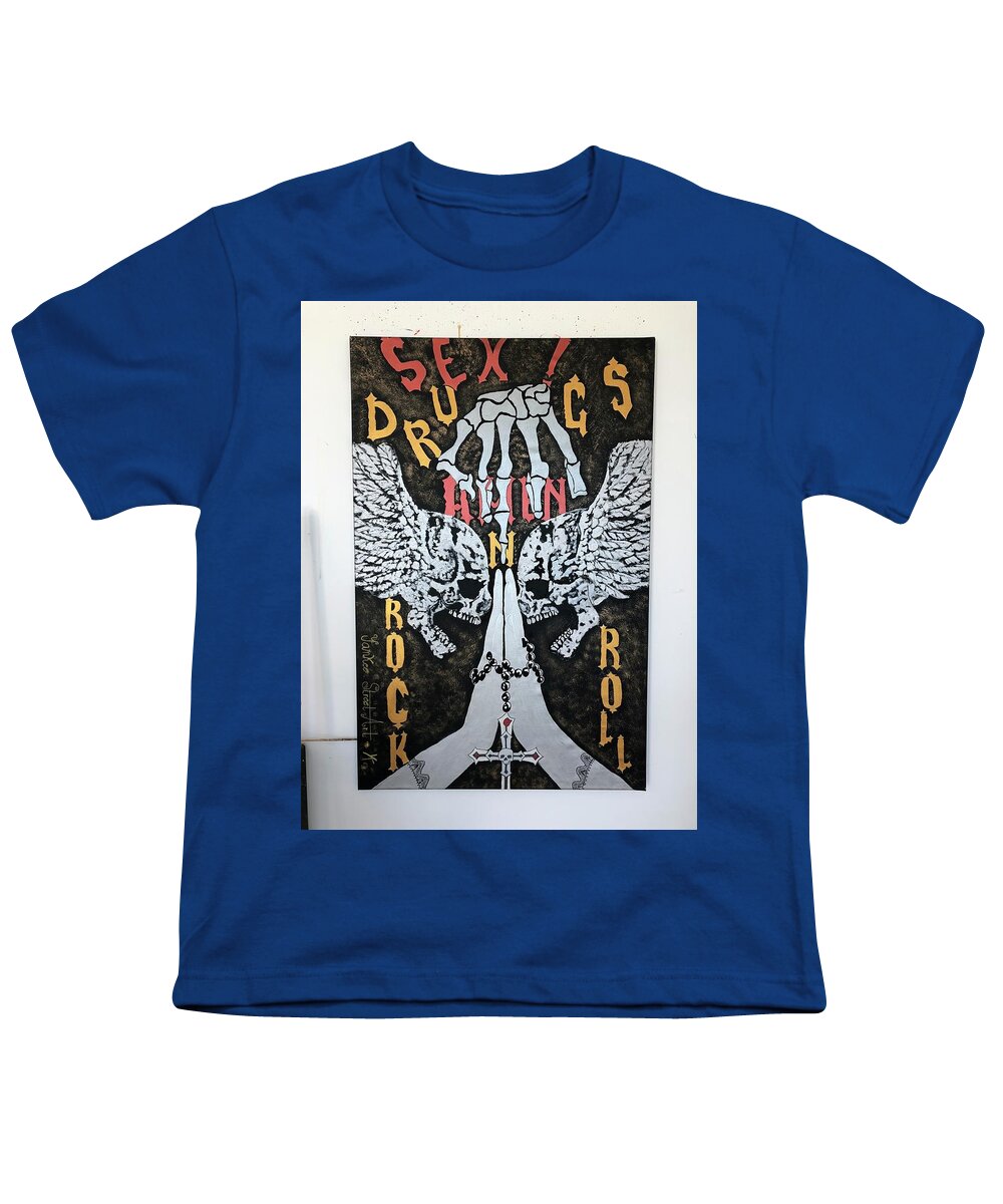 Amen - Youth T-Shirt - Ykstreetart