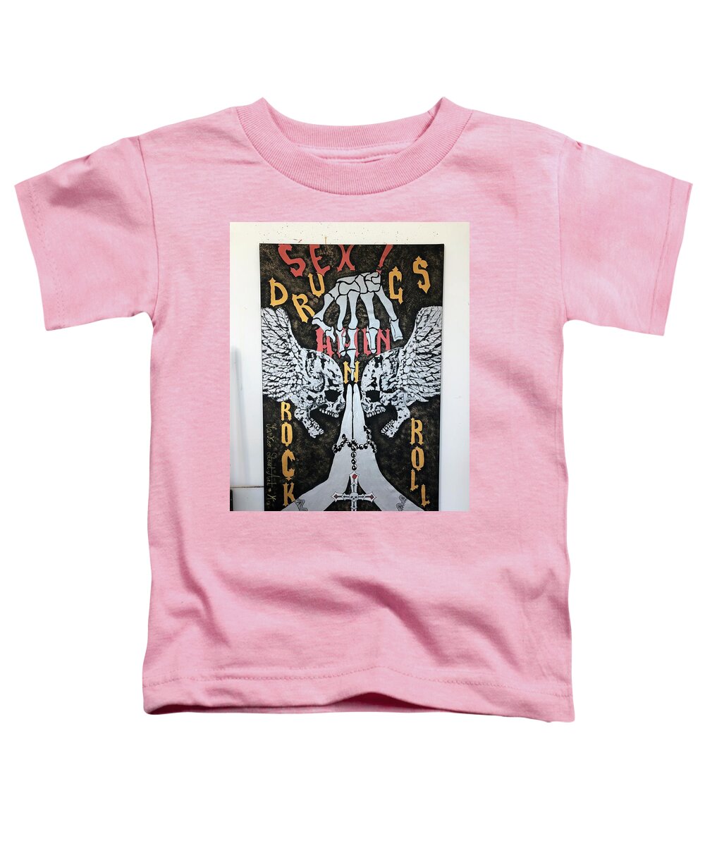 Amen - Toddler T-Shirt - Ykstreetart