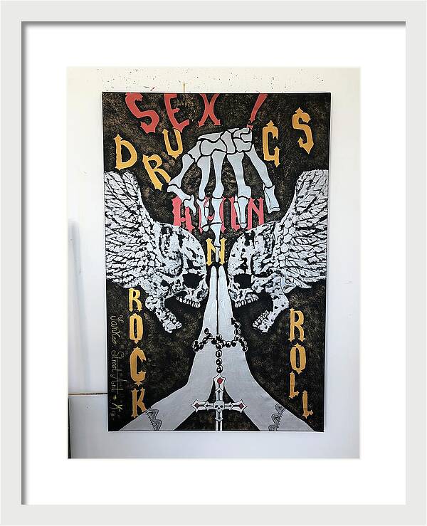 Amen - Framed Print - Ykstreetart