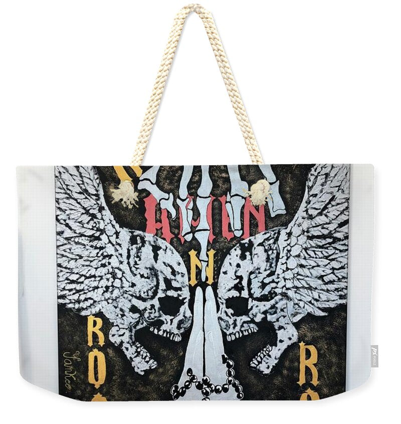 Amen - Weekender Tote Bag - Ykstreetart