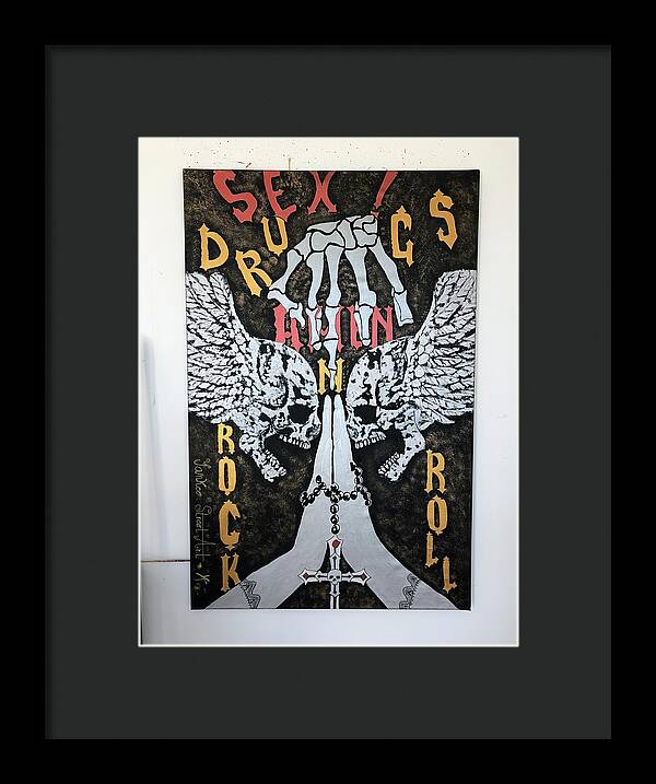 Amen - Framed Print - Ykstreetart