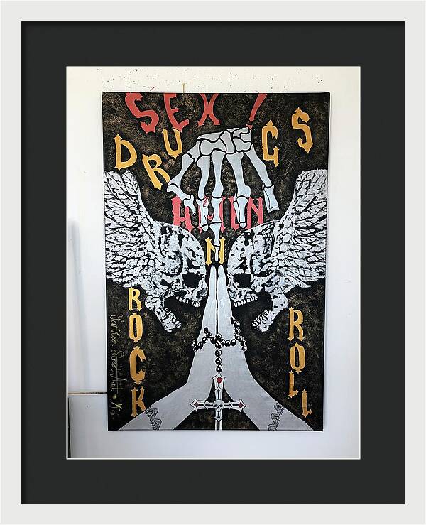 Amen - Framed Print - Ykstreetart
