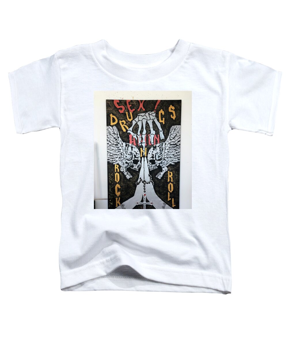 Amen - Toddler T-Shirt - Ykstreetart