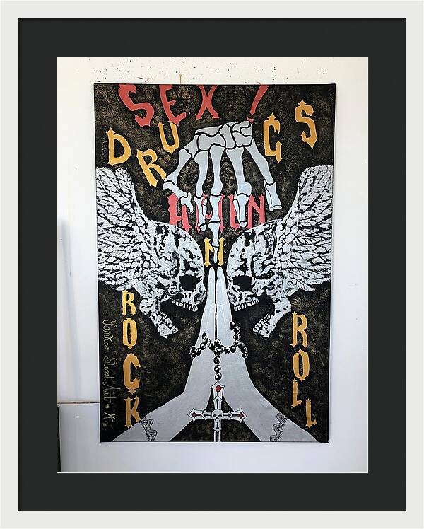Amen - Framed Print - Ykstreetart