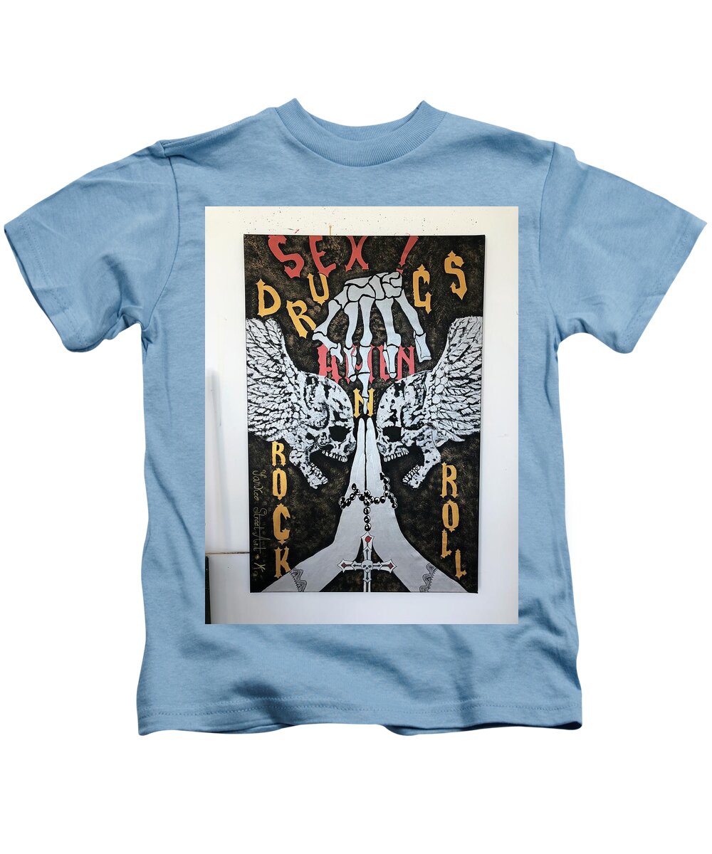 Amen - Kids T-Shirt - Ykstreetart