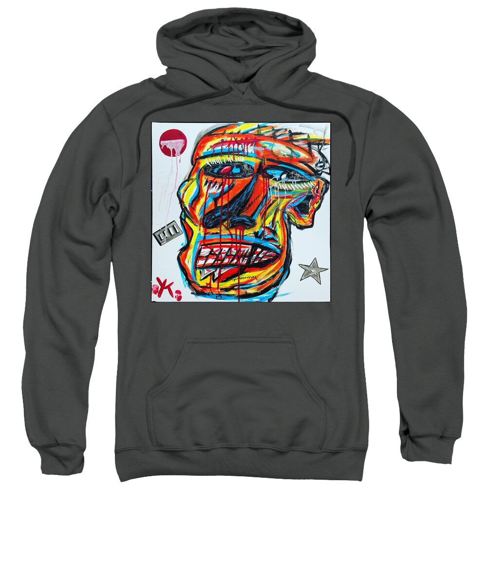 Angry man - Sweatshirt - Ykstreetart