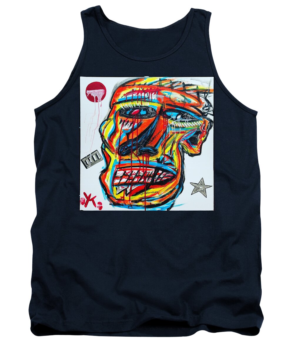 Angry man - Tank Top - Ykstreetart