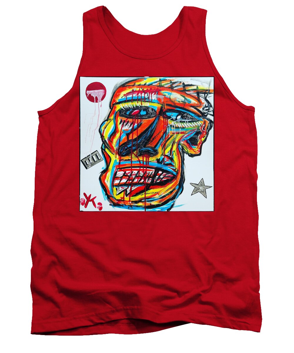 Angry man - Tank Top - Ykstreetart