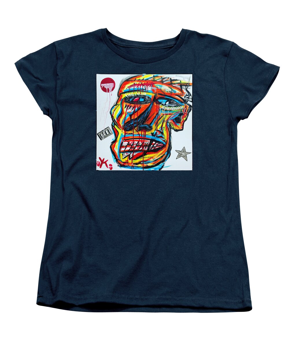 Angry man - Women's T-Shirt (Standard Fit) - Ykstreetart