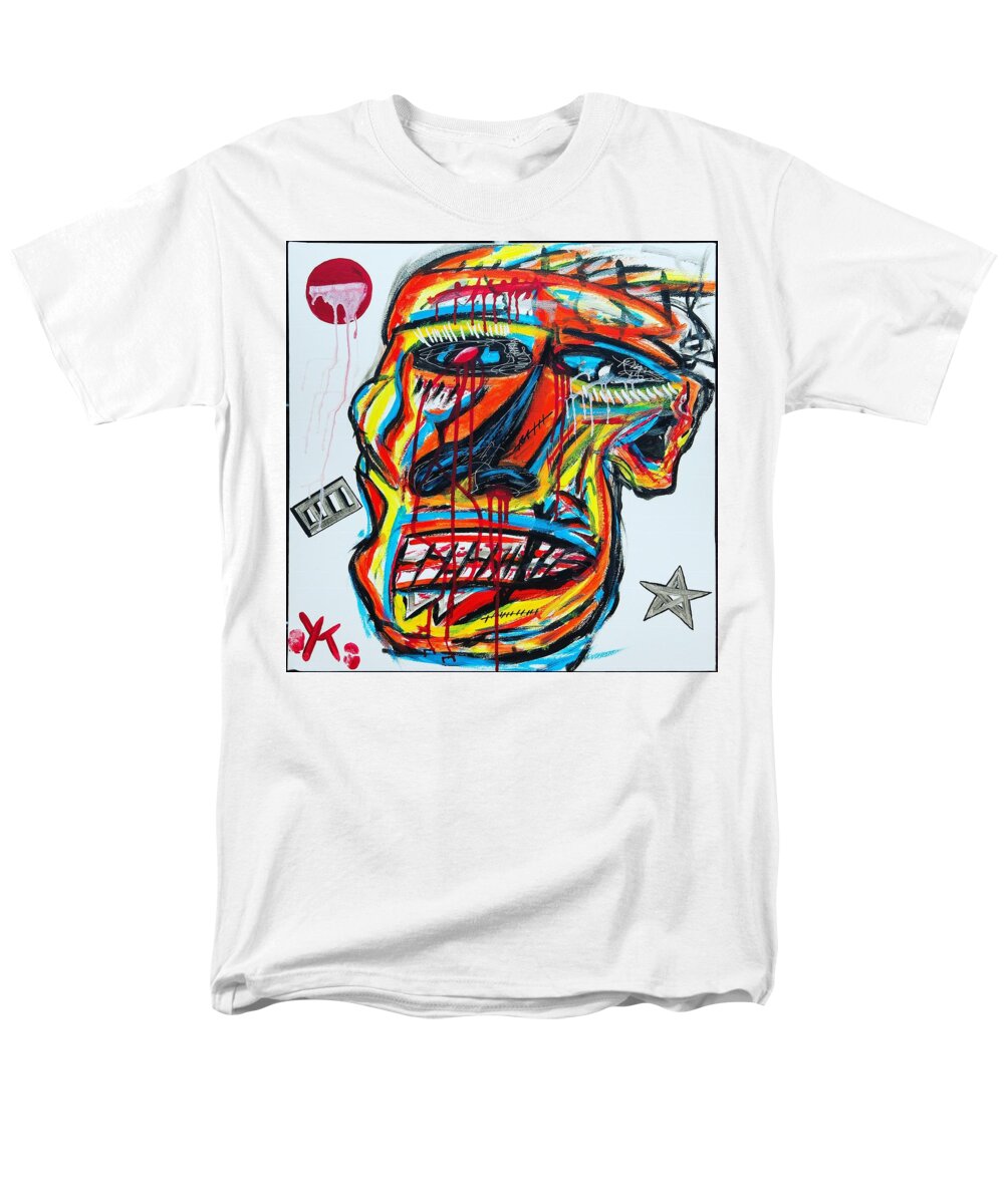 Angry man - Men's T-Shirt (Regular Fit) - Ykstreetart