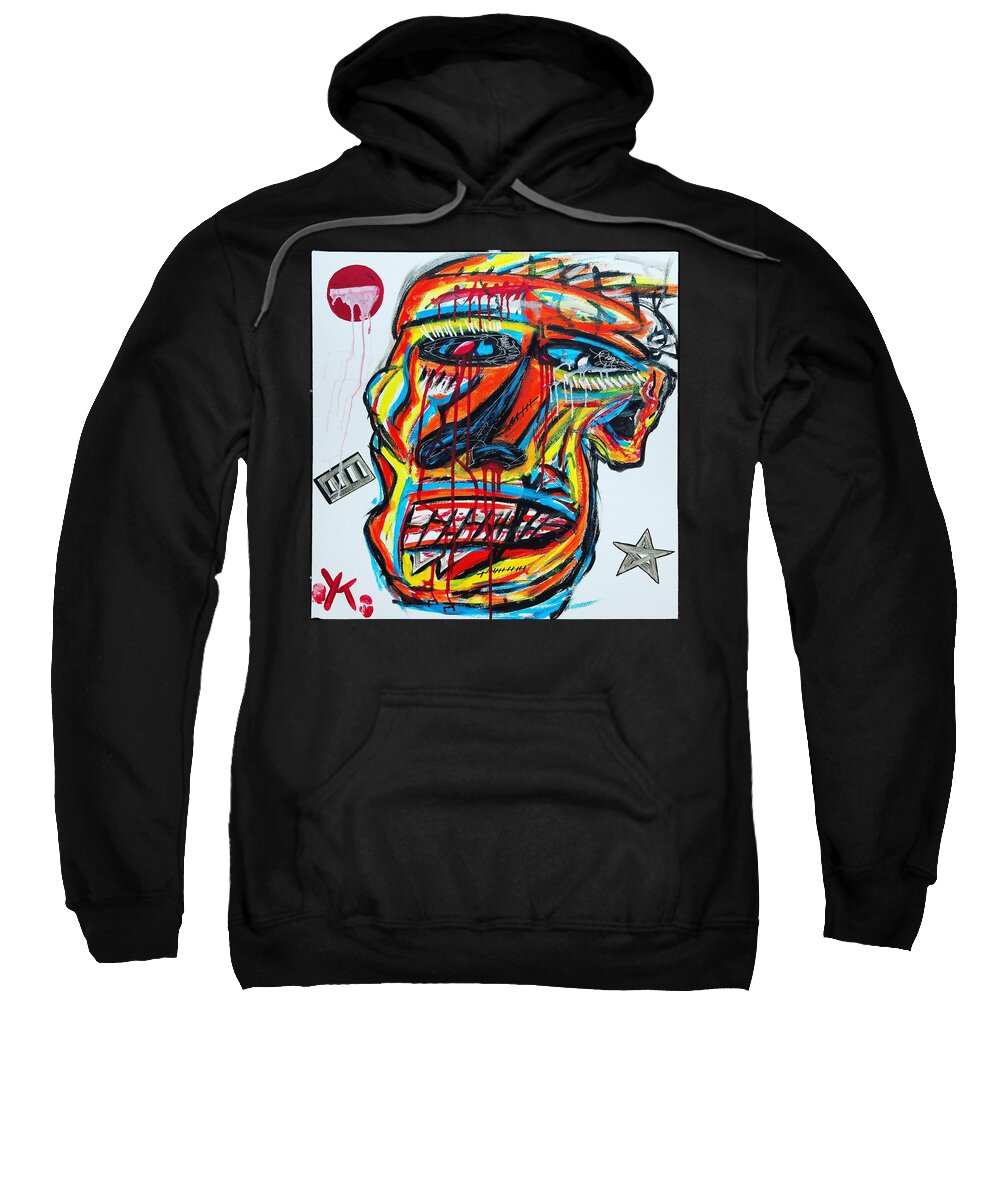 Angry man - Sweatshirt - Ykstreetart