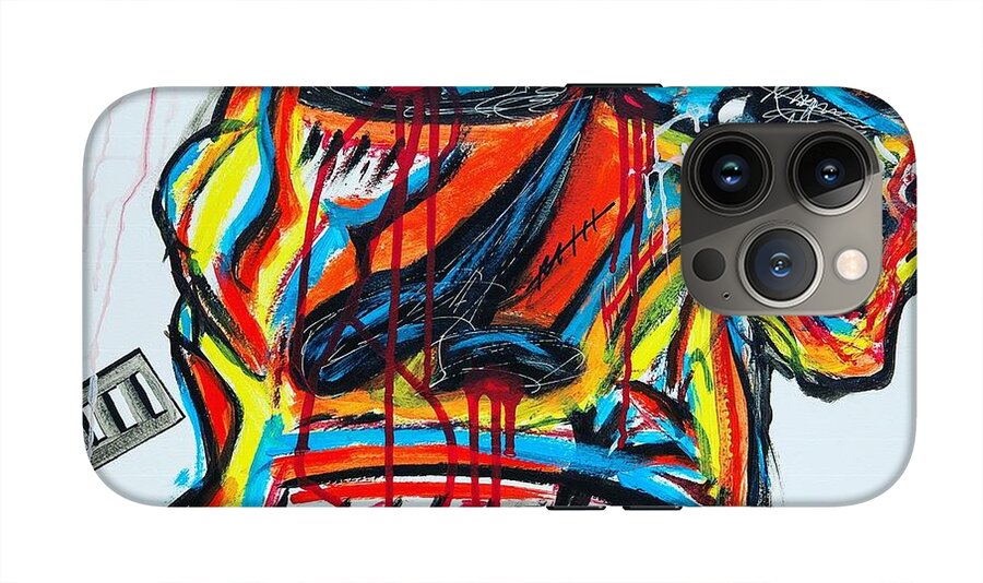 Angry man - Phone Case - Ykstreetart