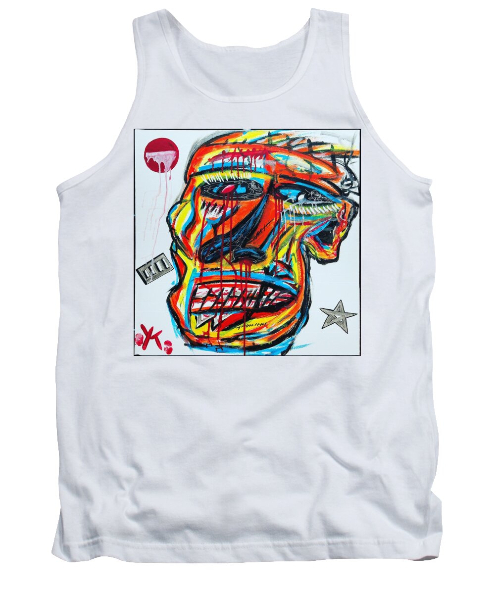 Angry man - Tank Top - Ykstreetart