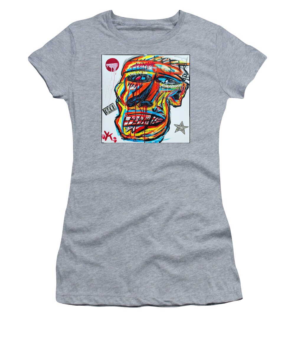 Angry man - Women's T-Shirt - Ykstreetart