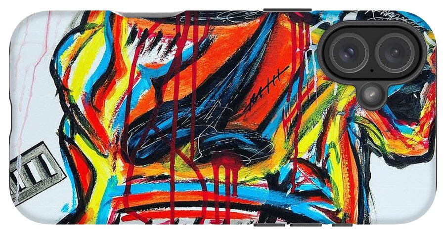 Angry man - Phone Case - Ykstreetart