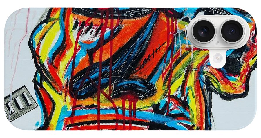 Angry man - Phone Case - Ykstreetart