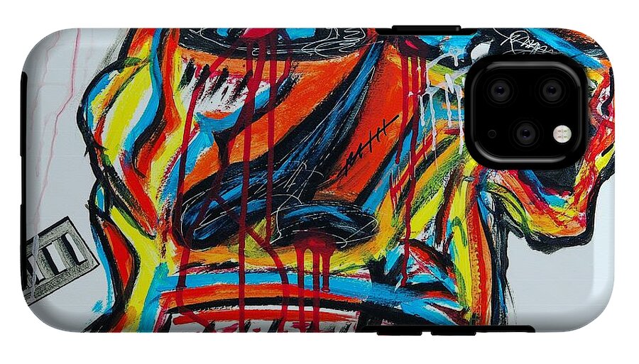 Angry man - Phone Case - Ykstreetart