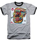 Angry man - Baseball T-Shirt - Ykstreetart
