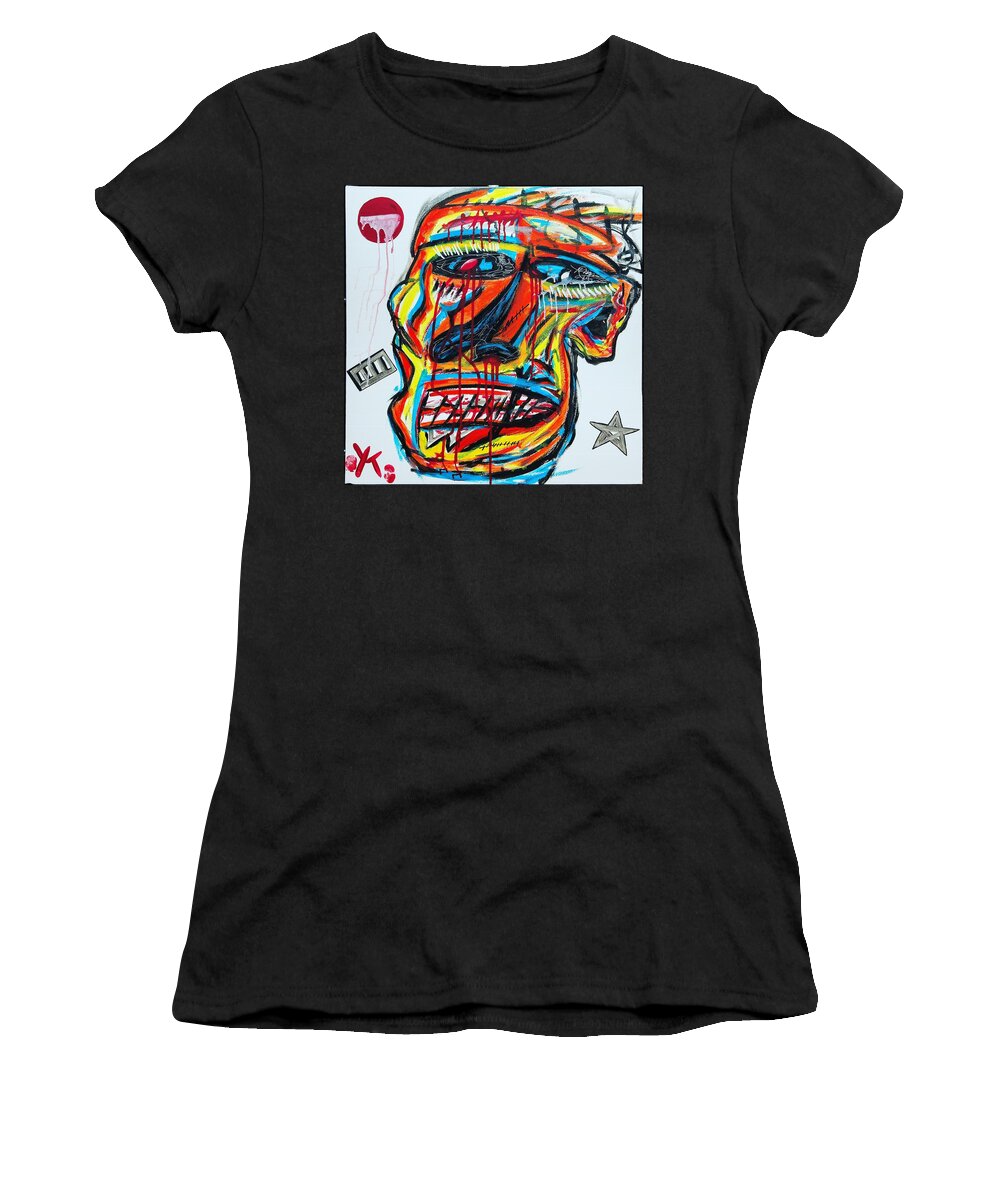 Angry man - Women's T-Shirt - Ykstreetart