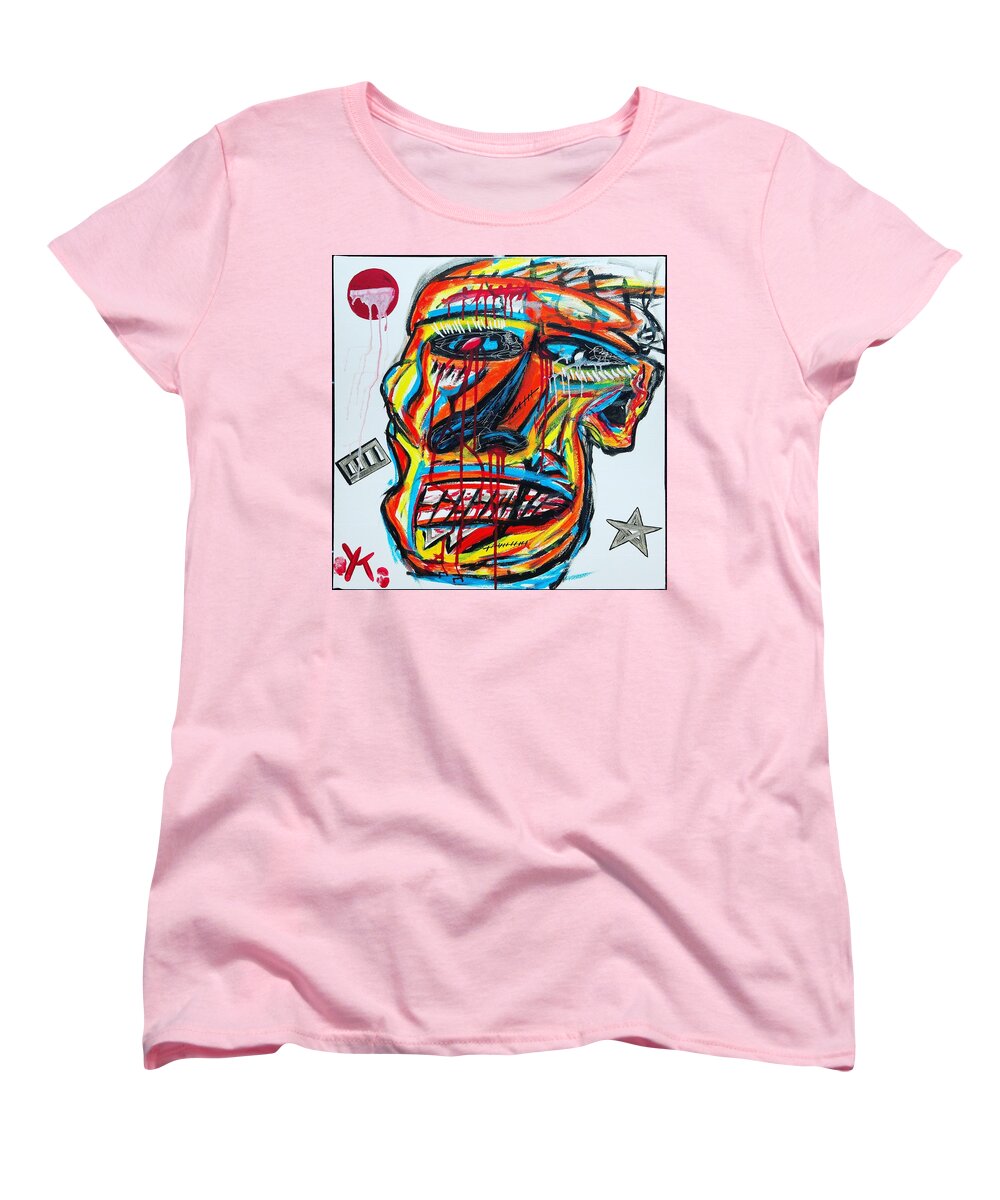 Angry man - Women's T-Shirt (Standard Fit) - Ykstreetart
