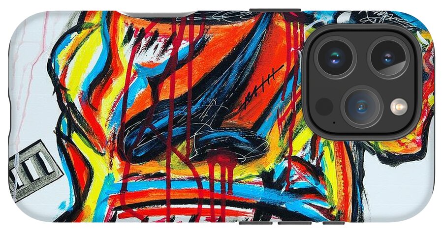 Angry man - Phone Case - Ykstreetart