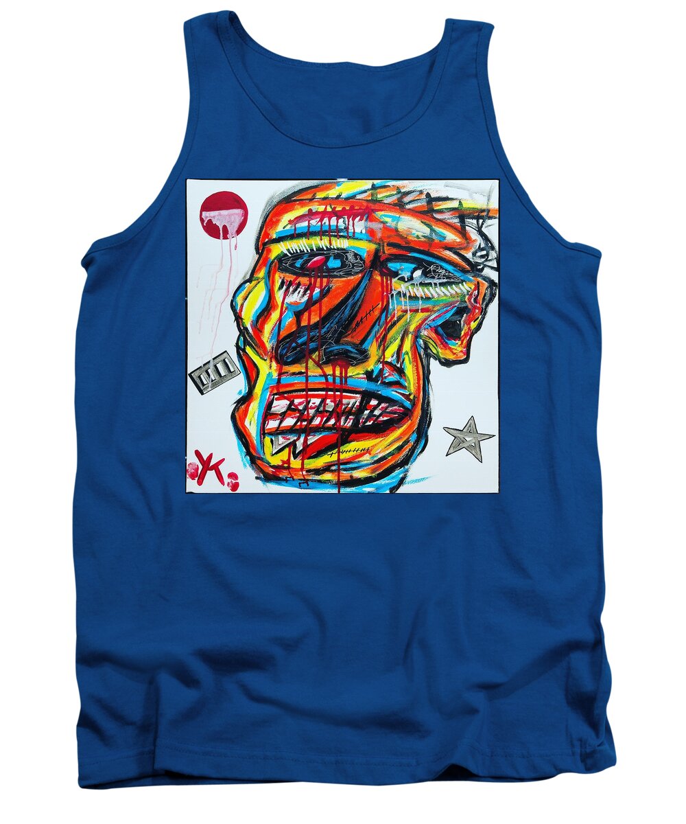 Angry man - Tank Top - Ykstreetart