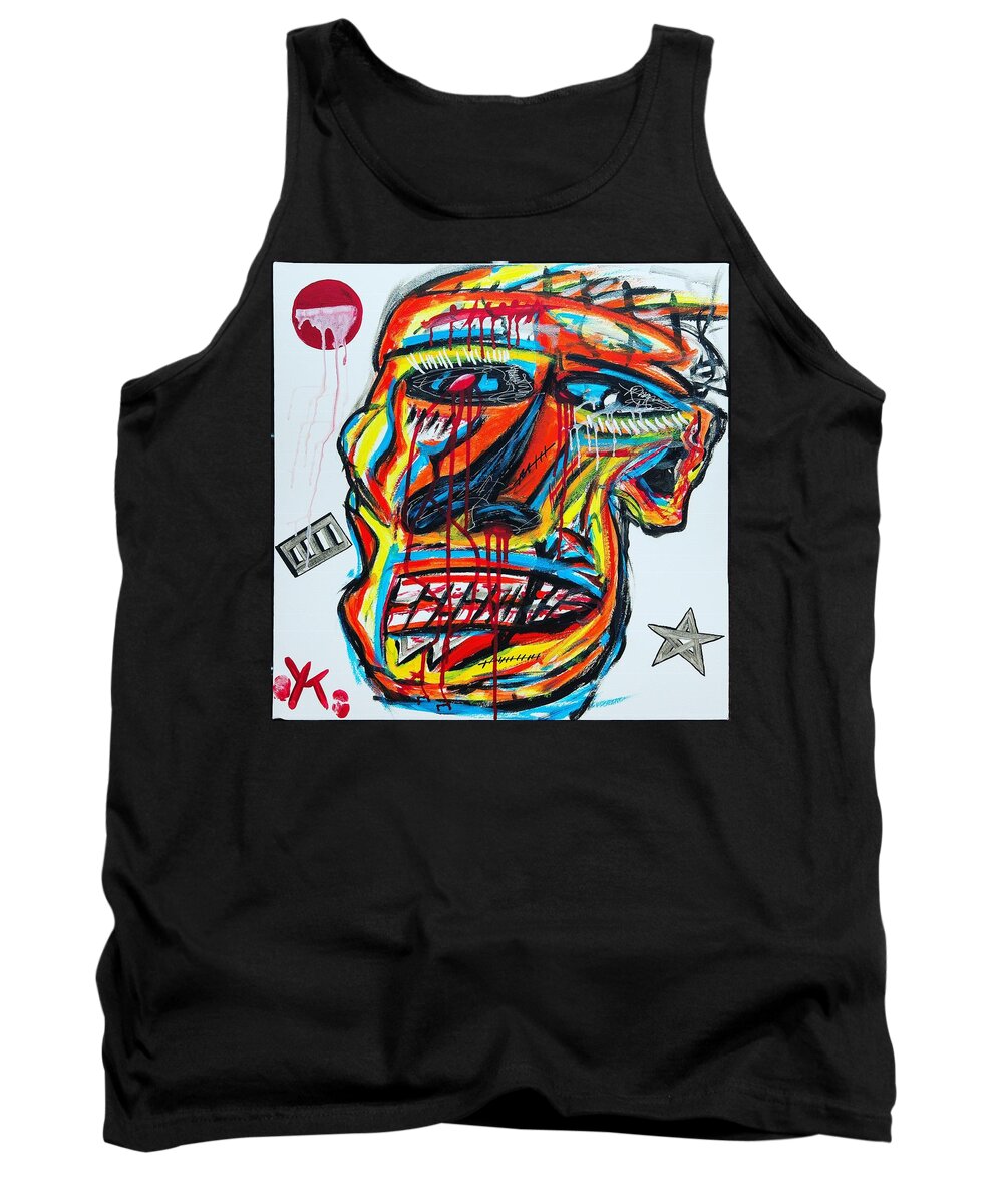 Angry man - Tank Top - Ykstreetart