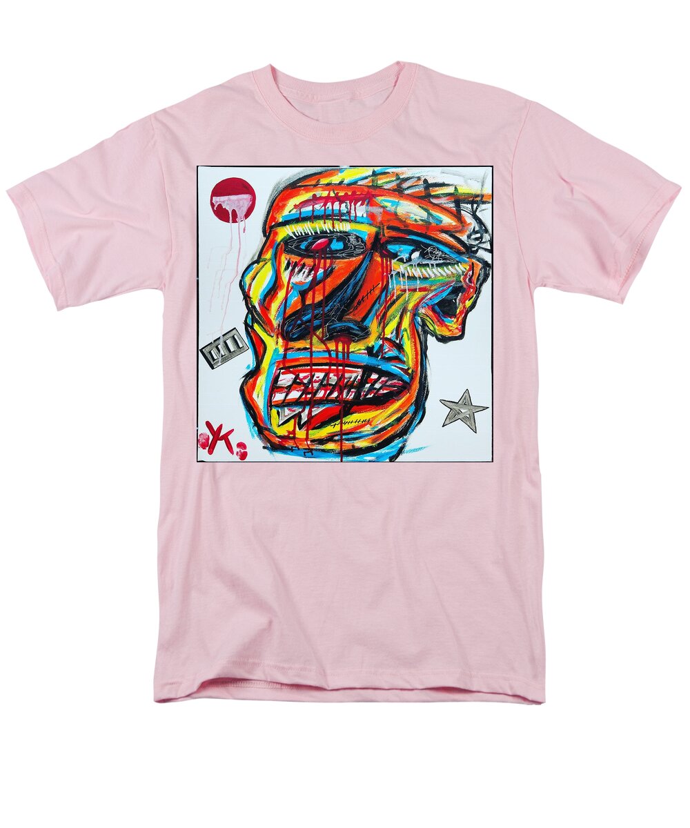 Angry man - Men's T-Shirt (Regular Fit) - Ykstreetart