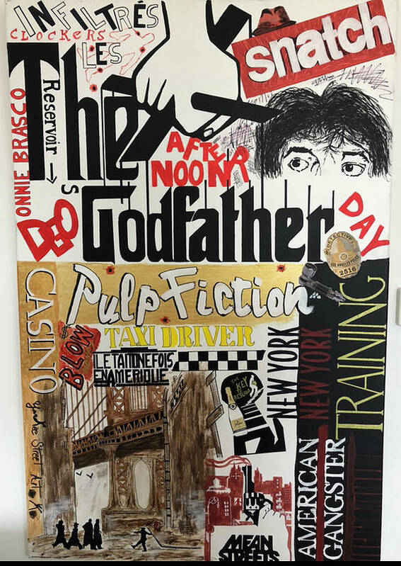 Crazy movie - Art Print - Ykstreetart