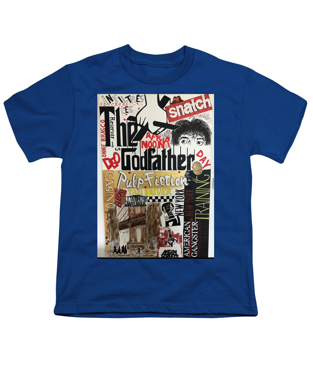 Crazy movie - Youth T-Shirt - Ykstreetart