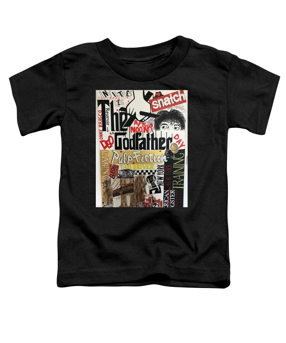 Crazy movie - Toddler T-Shirt - Ykstreetart