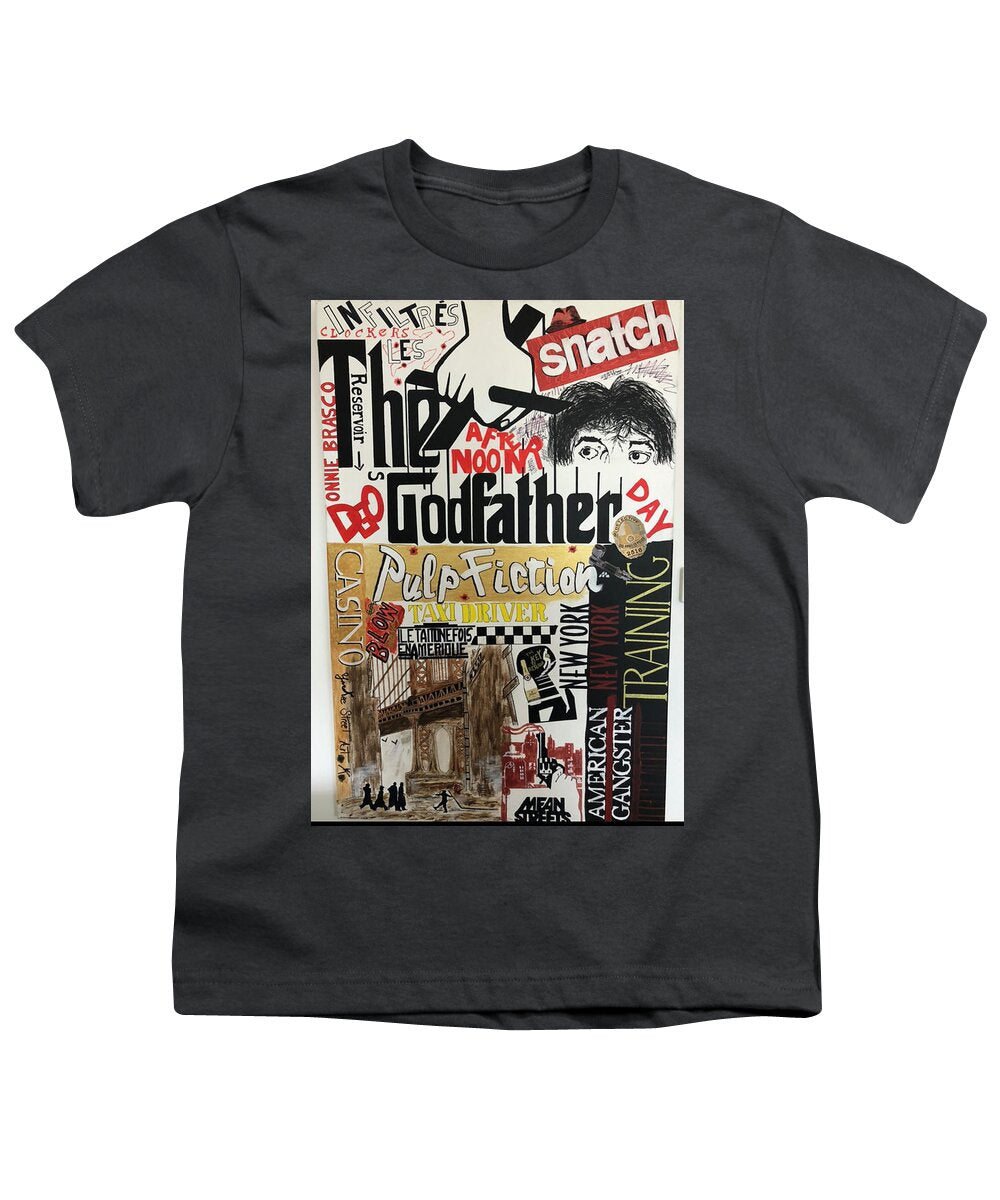 Crazy movie - Youth T-Shirt - Ykstreetart