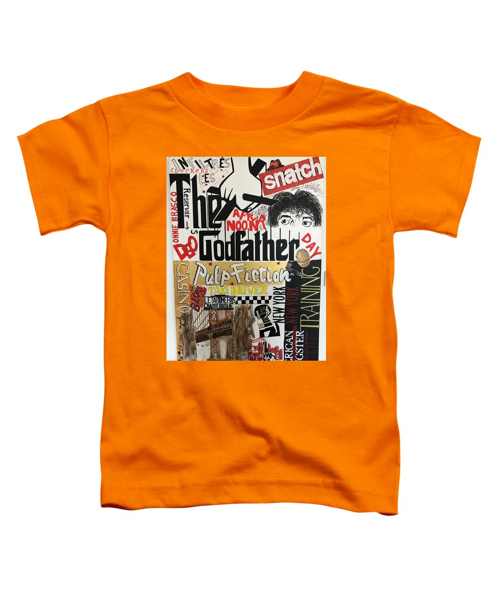 Crazy movie - Toddler T-Shirt - Ykstreetart