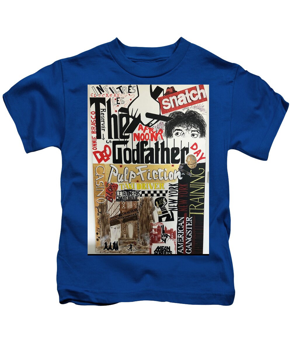 Crazy movie - Kids T-Shirt - Ykstreetart