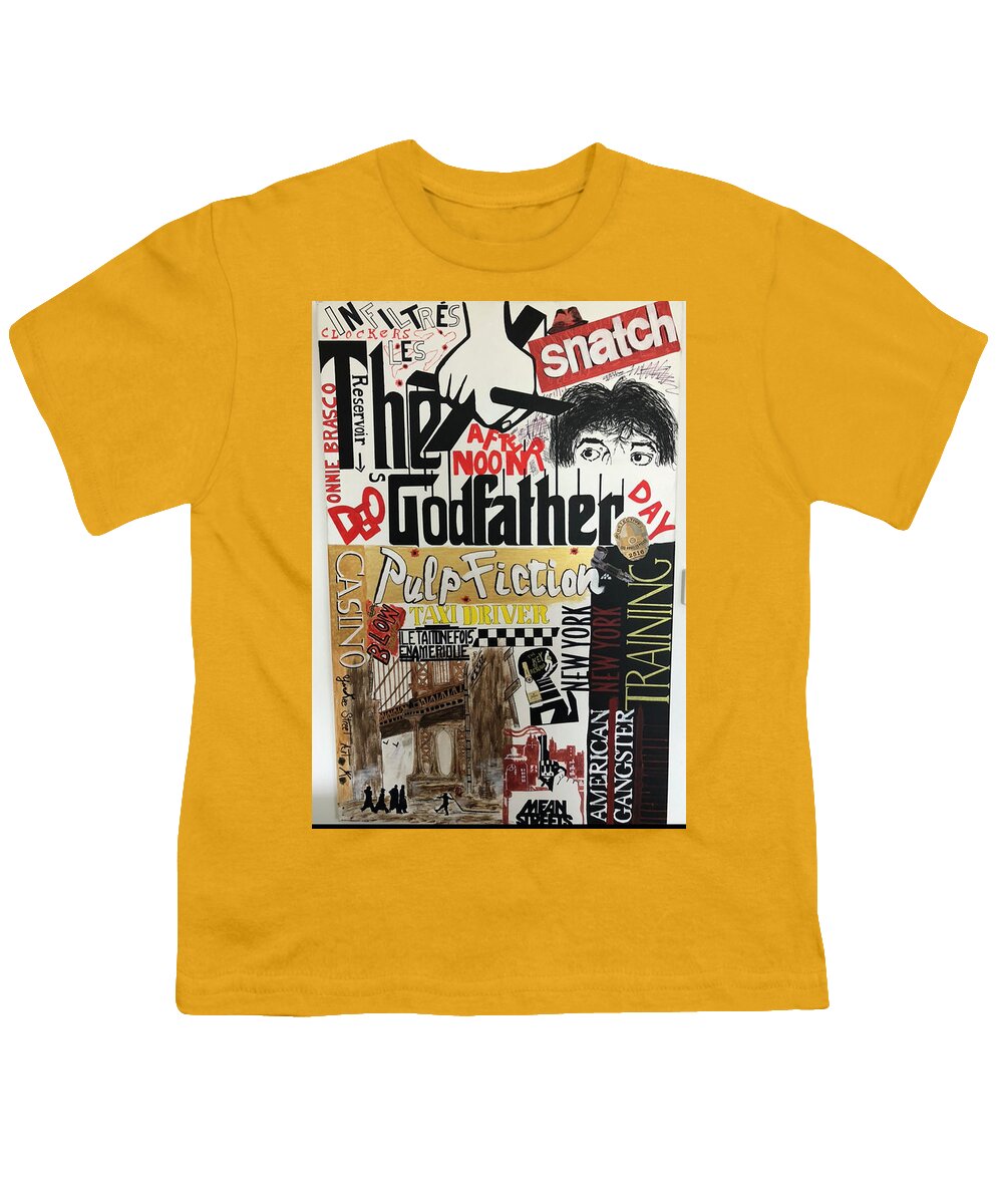 Crazy movie - Youth T-Shirt - Ykstreetart
