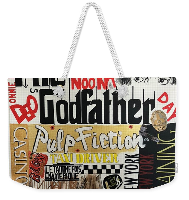 Crazy movie - Weekender Tote Bag - Ykstreetart