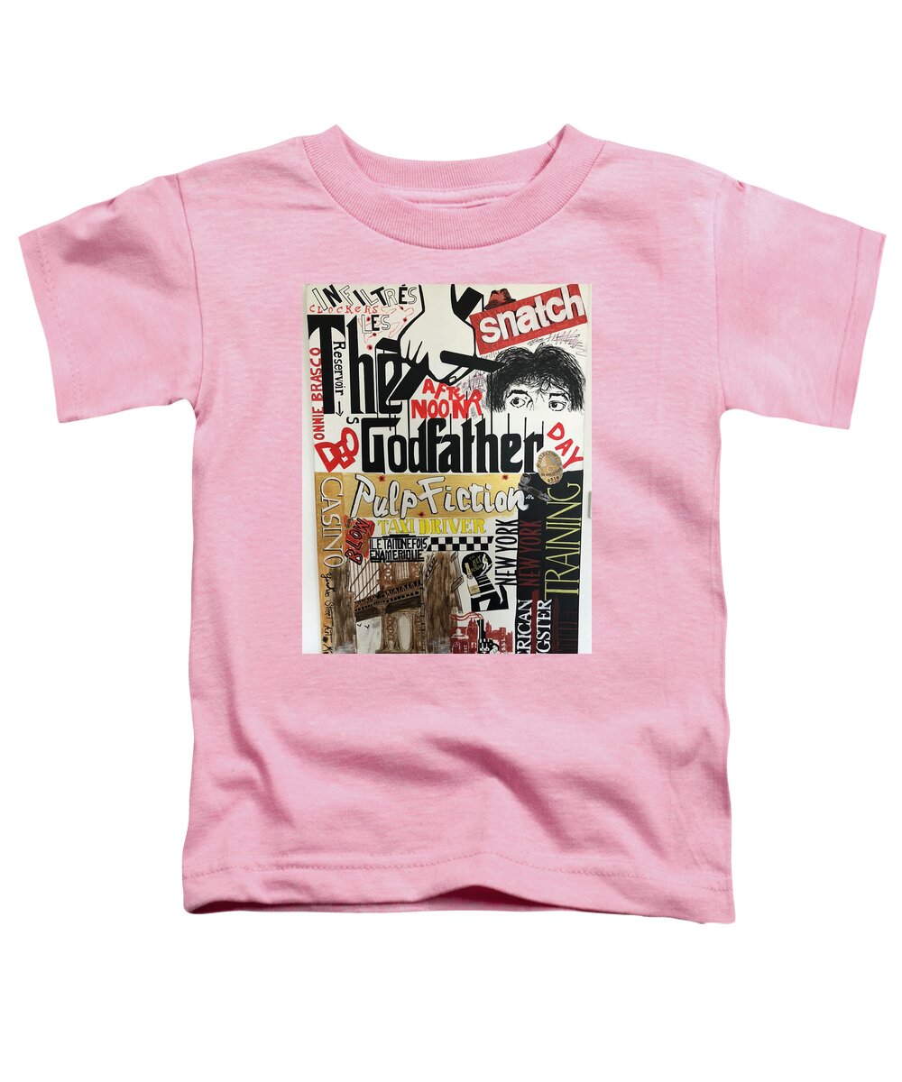 Crazy movie - Toddler T-Shirt - Ykstreetart