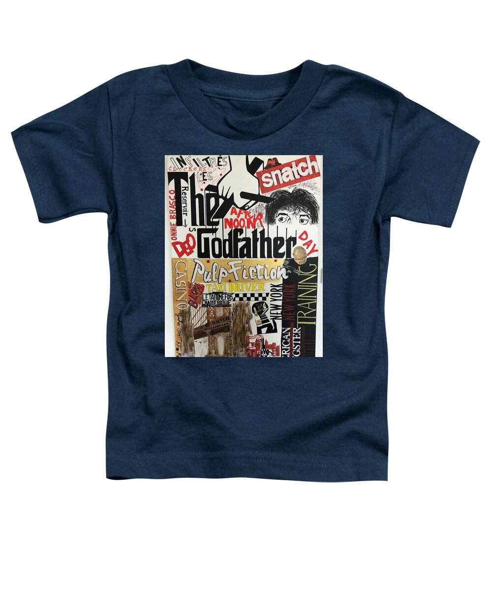 Crazy movie - Toddler T-Shirt - Ykstreetart