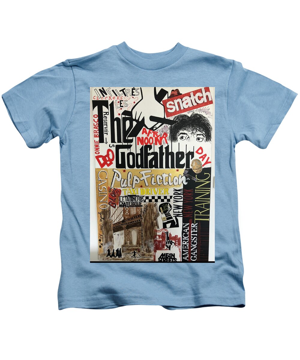 Crazy movie - Kids T-Shirt - Ykstreetart