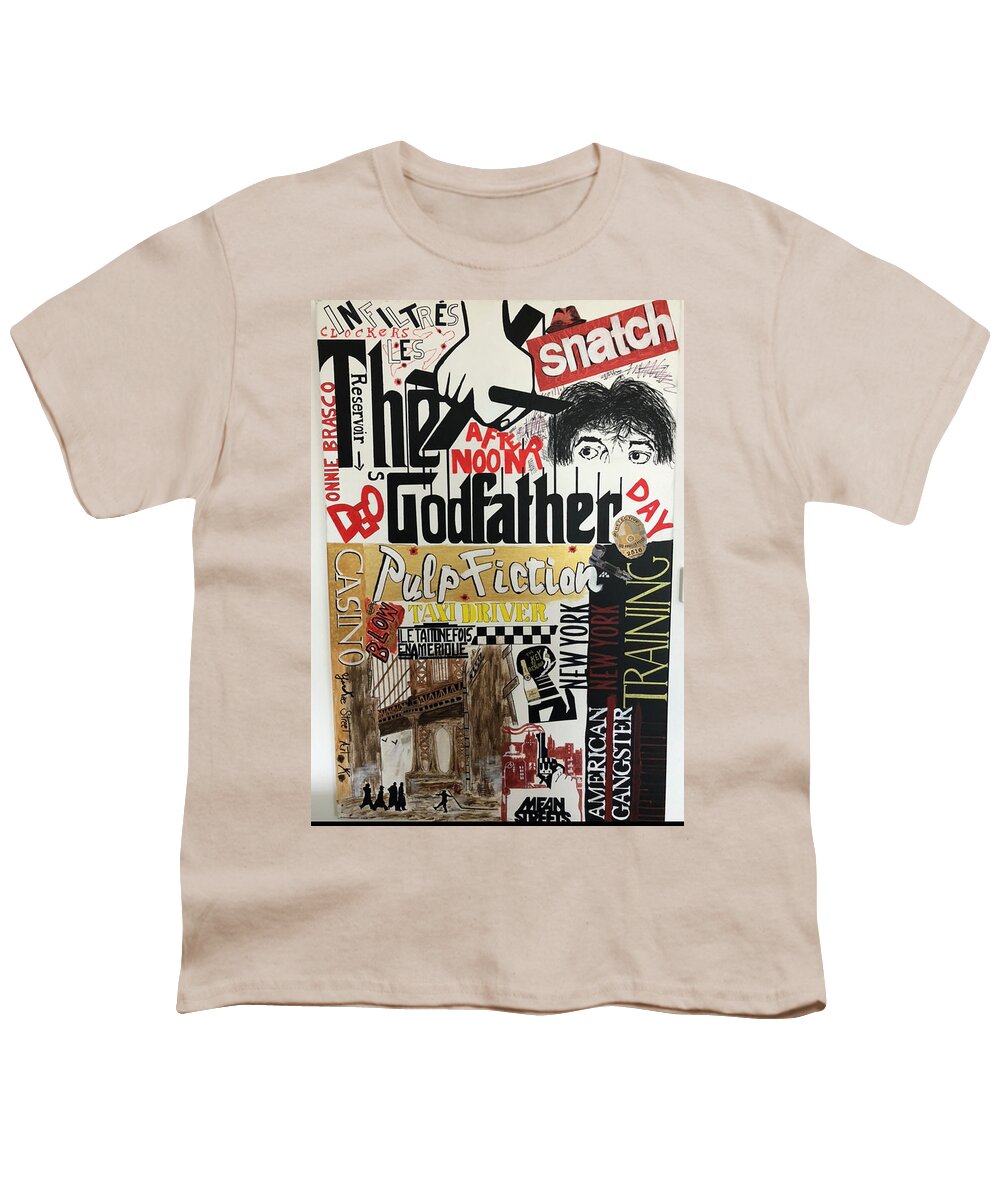 Crazy movie - Youth T-Shirt - Ykstreetart