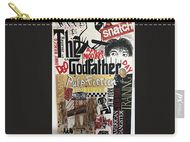 Crazy movie - Zip Pouch - Ykstreetart