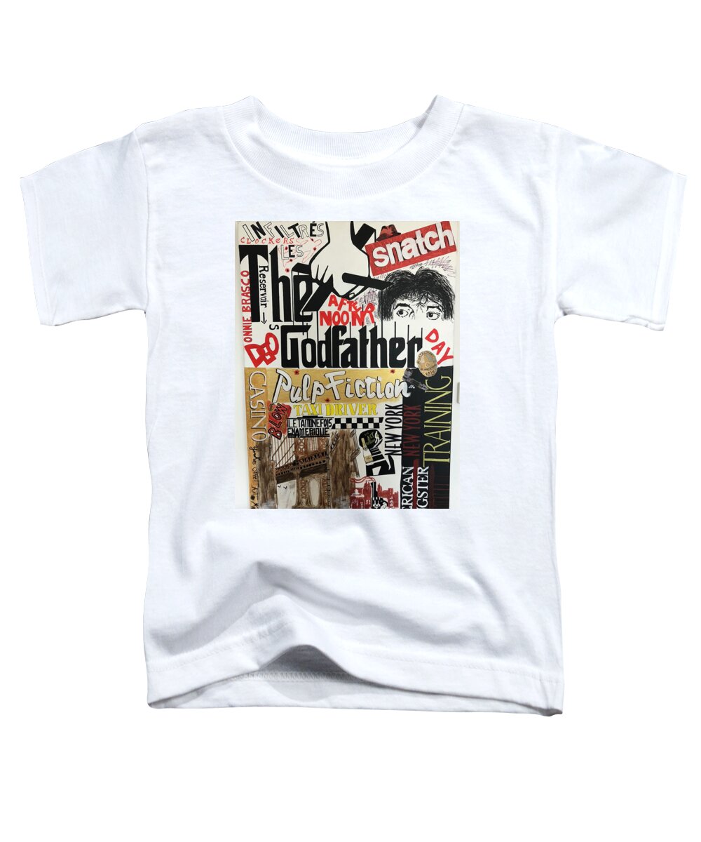 Crazy movie - Toddler T-Shirt - Ykstreetart