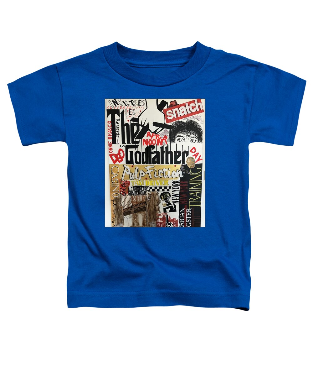 Crazy movie - Toddler T-Shirt - Ykstreetart